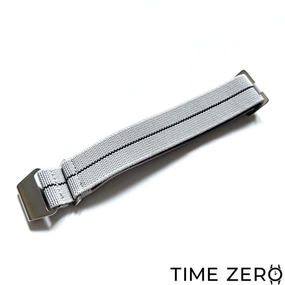 New Grey/Black M.N. Watch Strap (The Mariner Collection)